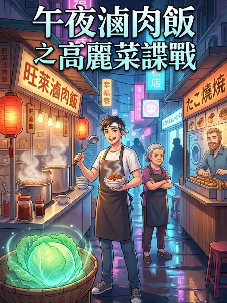 午夜滷肉飯之高麗菜諜戰 封面
