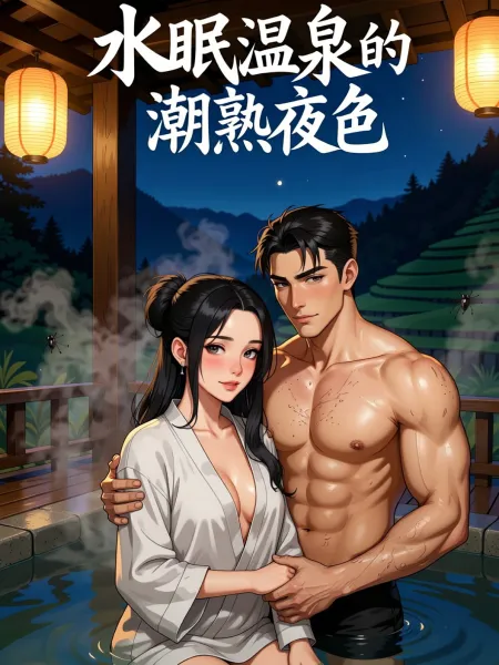 水眠溫泉的潮熱夜色