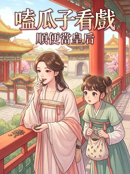 嗑瓜子看戲，順便當皇后 封面