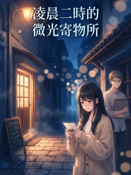 凌晨二時的微光寄物所 封面