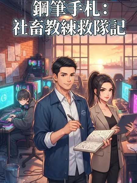 鋼筆手札：社畜教練救隊記 封面