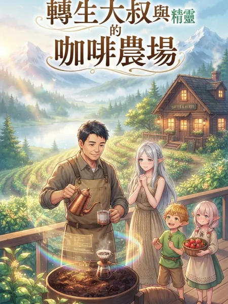 轉生大叔與精靈的咖啡農場 封面