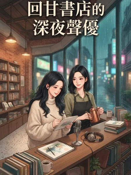 回甘書店的深夜聲優 封面