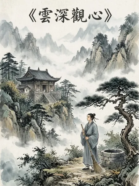 《雲深觀心》 封面