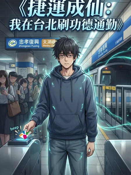 《捷運成仙：我在台北刷功德通勤》 封面