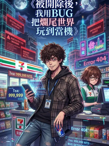 《被開除後，我用BUG把爛尾世界玩到當機》 封面