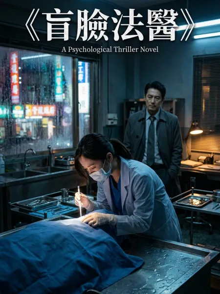《盲臉法醫》 封面