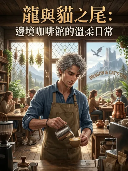 龍與貓之尾：邊境咖啡館的溫柔日常 封面