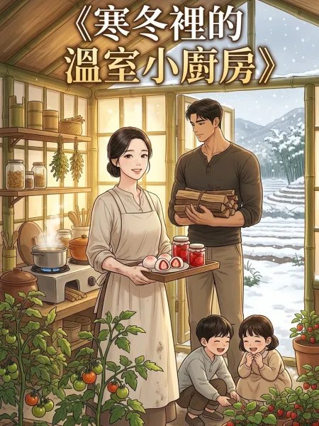 《寒冬裡的溫室小廚房》 封面