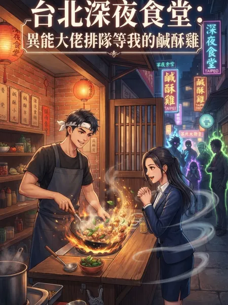 台北深夜食堂：異能大佬排隊等我的鹹酥雞 封面