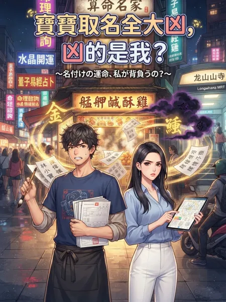 《寶寶取名全大凶，凶的是我？》封面