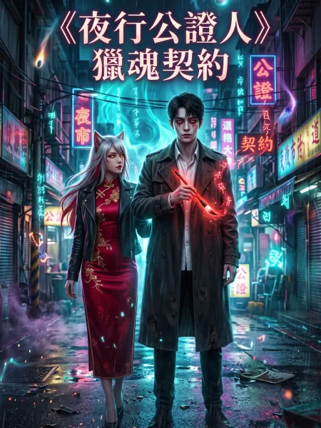《夜行公證人：獵魂契約》 封面