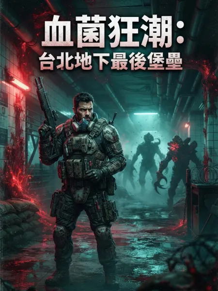 血菌狂潮：台北地下最後堡壘 封面