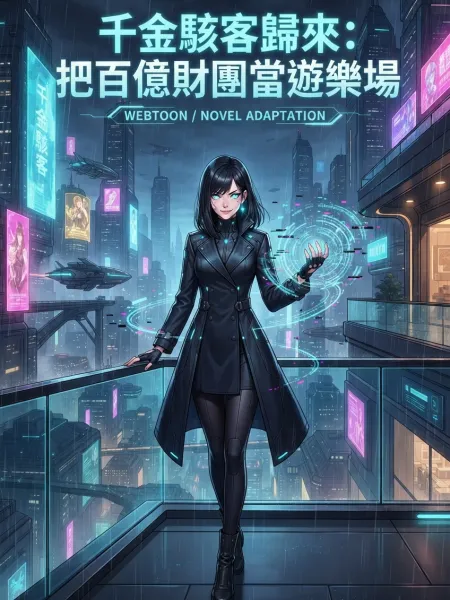 千金駭客歸來：把百億財團當遊樂場 封面