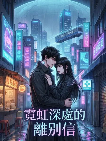 霓虹深處的離別信 封面