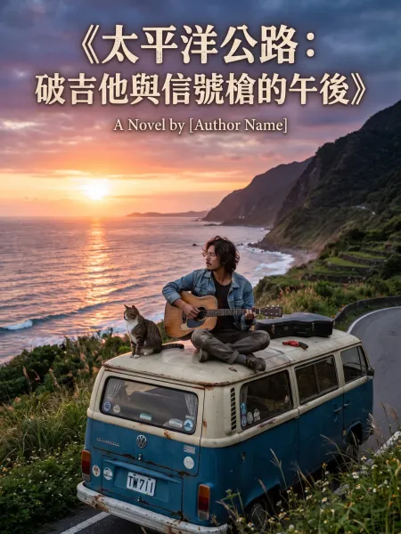 《太平洋公路：破吉他與信號槍的午後》 封面