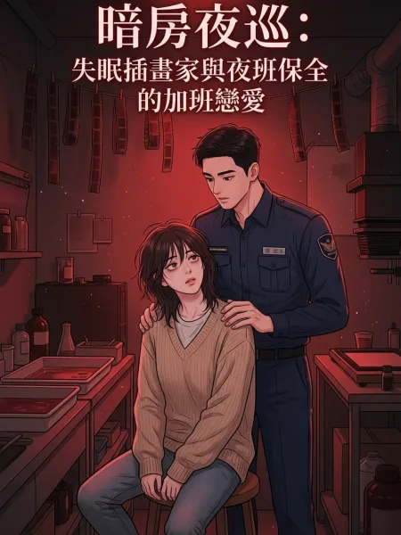 暗房夜巡：失眠插畫家與夜班保全的加班戀愛